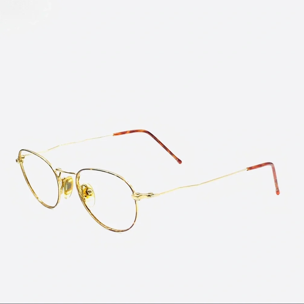 Vintage Zimco Tortoise Oval Sunglasses Frames